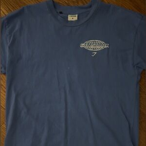 Gymshark Navy Graphic Tee